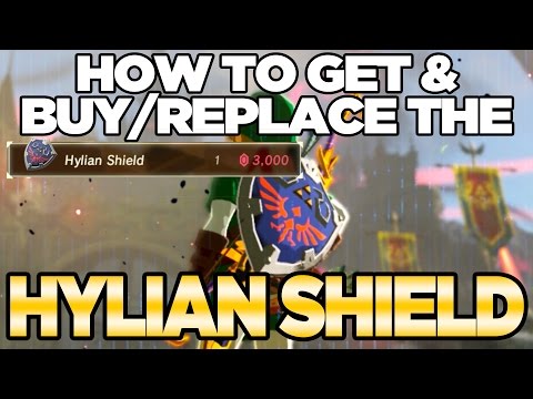 How To GET / BUY The Hylian Shield in Breath of The Wild