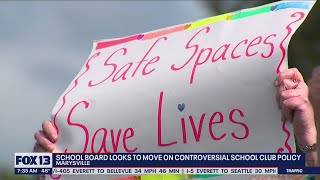 Marysville school board looks to move on controversial school club policy FOX 13 Seattle