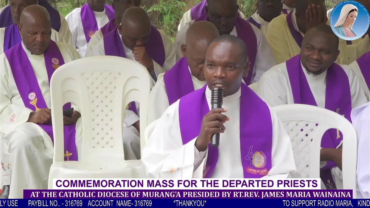 COMMEMORATION MASS FOR DEPARTED PRIESTS