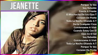 Jeanette 2024 MIX Las Mejores Canciones - Porque Te Vas, Soy Rebelde, Frente A Frente, El Muchac...