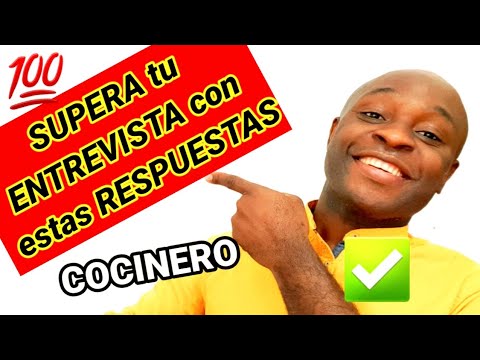 ¿Qué Preguntas De La Entrevista Debo Esperar Responder Para Un Puesto De Cocinero?