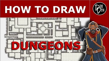 How to draw Dungeons for Shadowdark & D&D