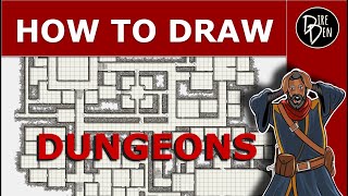 How to draw Dungeons for Shadowdark & D&D