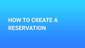 How to create a Reservation - Softmogul