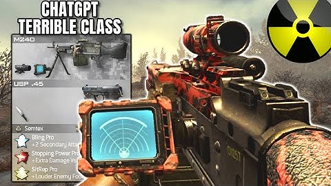 I Used CHATGPT To Give Me A TERRIBLE CLASS Nuke Challenge.. (MW2 2025)