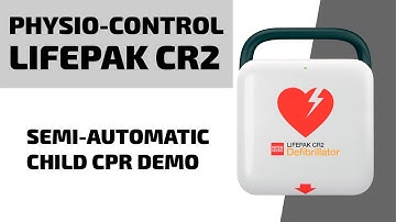 Physio-Control LIFEPAK CR2 AED - Semi Automatic Child CPR Demo