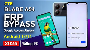 How to Bypass FRP on ZTE Blade A54 (Android 13/14) ZTE Blade A54 Google Account Bypass – 2025 Method