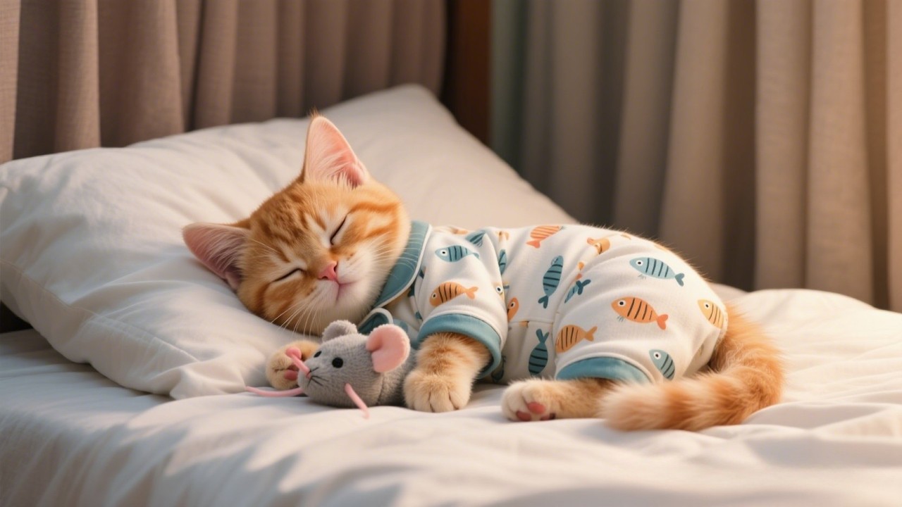 When Mama Cat Is Out 😼 Ginger Kitten Wakes Up Alone 