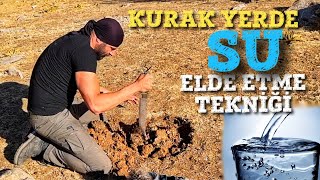 EN BASİT SU ELDE ETME TEKNİĞİ | survival Bushcraft |