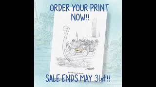 Viking Dog Print!