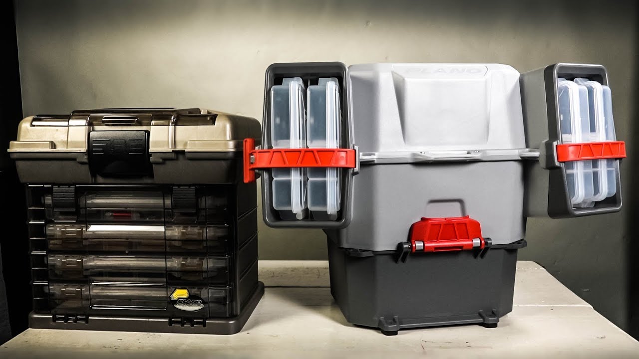 Plano V Crate Tackle Box And Bait Storage Dimensions Features Youtube