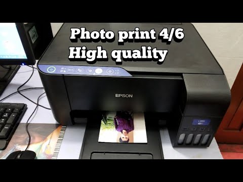 Epson L3151 photo print in high quality