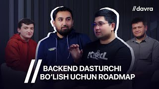 Backend dasturchi bo'lish uchun #roadmap