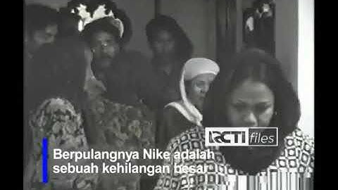 Liputan kematian Nike Ardilla 19 Maret 1995 || credit video : RCTI FILES
