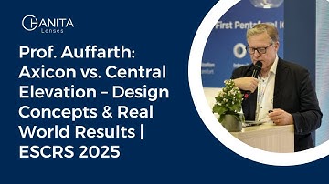 Prof. Gerd Auffarth: Axicon vs Central Elevation – Design Concepts & Real World Results | ESCRS 2025
