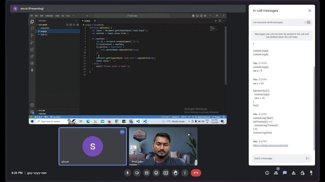 Fresher's Frontend Interview | HTML, CSS, and JavaScript | ProCodrr ...
