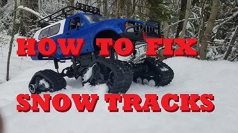 WPL  Track fix,  How to make Fayee tracks stop slipping