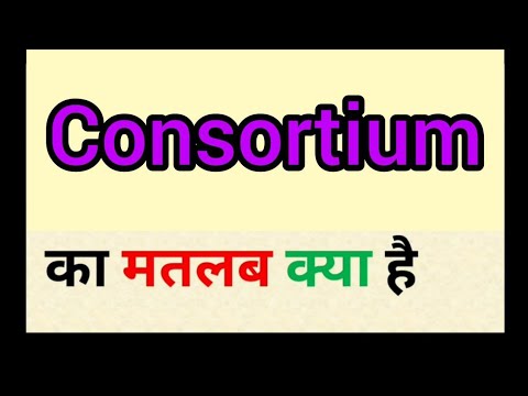 वीडियो: स्पाउसल कंसोर्टियम क्या है?