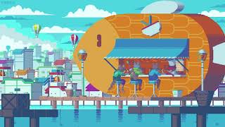 Kalaido - Ghosts of the Floating World 🍜 | Lofi Hiphop Relaxing Beats | Beige Pixel Lofi