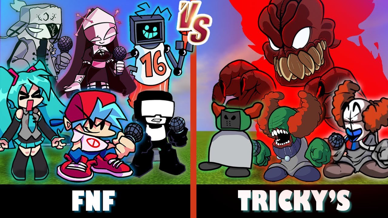 Friday Night Funkin' vs. Tricky's | Minecraft (OP BATTLE?!)