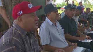 Vice Primer Ministro Cubano Jorge Luis Tapia Intercambia Con Productores Agropecuarios En Holguín
