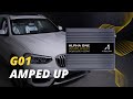 Fast  easy alpha one amp install  bmw g01 build series