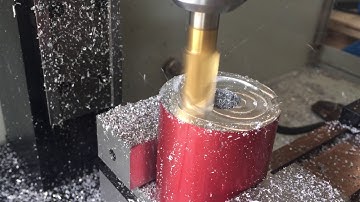 Sherline CNC cutting 2" Circle pocket (Facing)