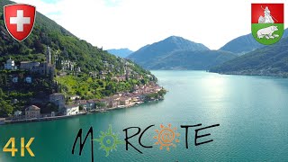 Switzerland by Drone 🇨🇭 | Morcote: The Pearl of Ceresio 4K DJI MINI 2 Scenic Drone Flight