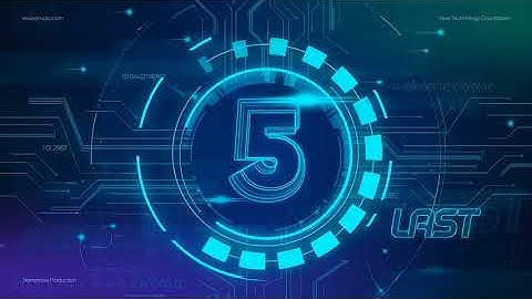 Technology Countdown | After Effects Project Files - Videohive template