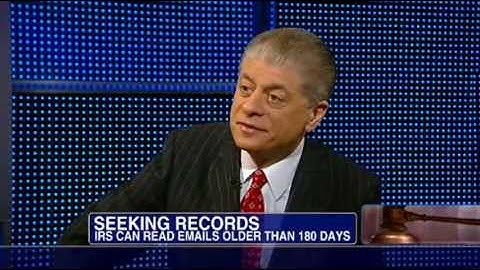 Judge Napolitano: IRS Looking at Facebook, Twitter Pages... But Can They Read Your Emails Too!?