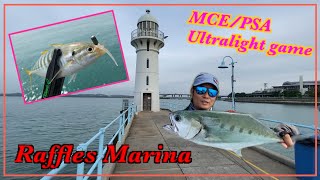 DQ Ultralight Ajing game / Raffles Marina / MCE, PSA