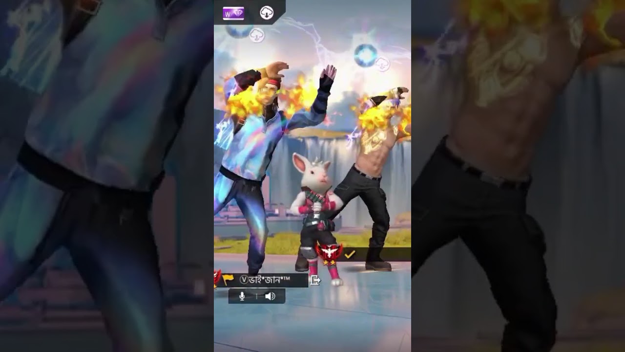 Gaming Toyab vai fee fire game is short video saput me please try 😭 🌹💔