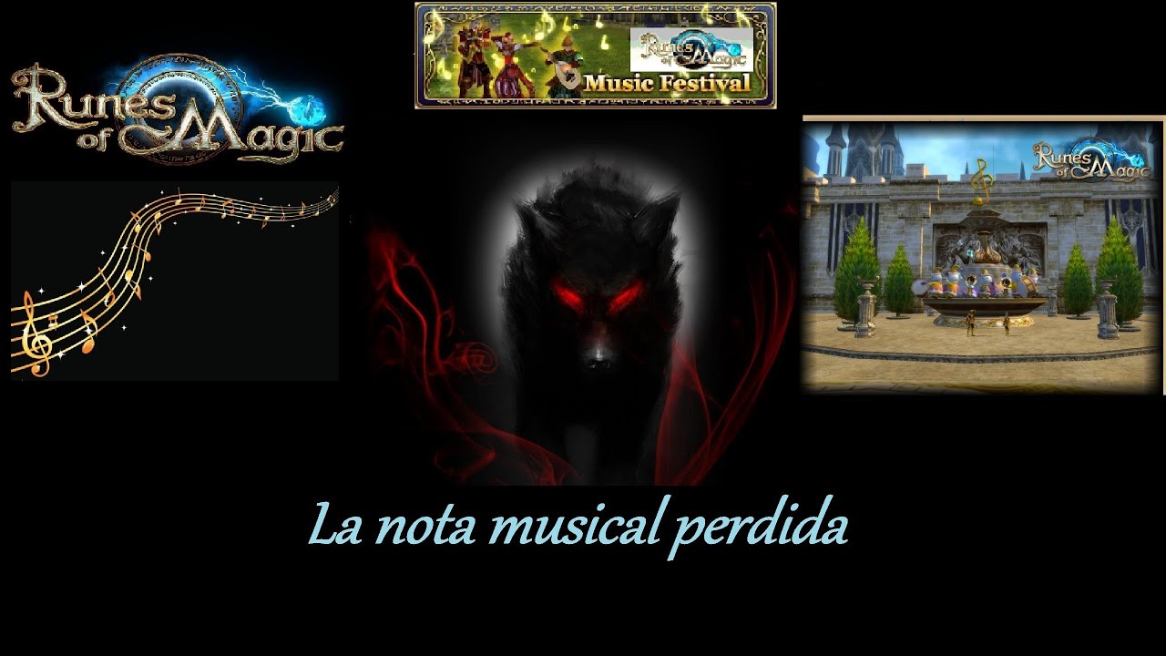 Runes of Magic - Festival de la música - La nota musical perdida - YouTube