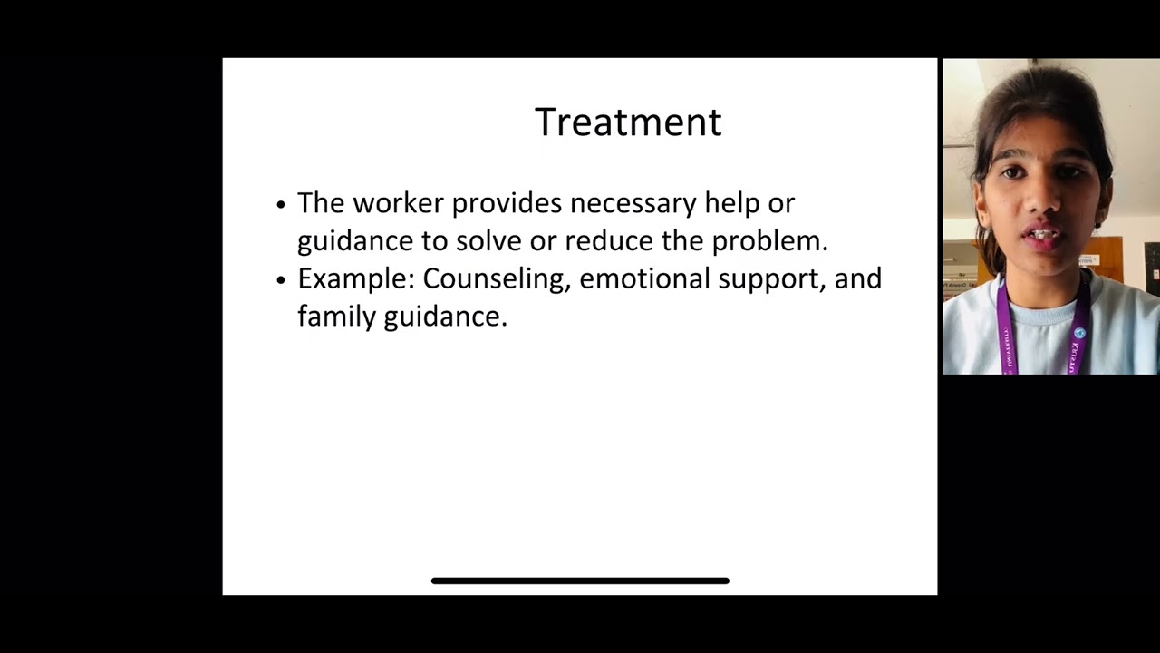 Presentation on Process of case work, MSW 1st Sem Kristu Jayanti (deemed to be university)