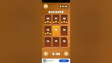 How to complete 1-30 Level Beginner mode wood block puzzle game 2024