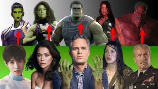 The HULK FAMILY of the MCU!