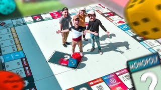 MONOPOLY GÉANT VERSION YOUTUBE !