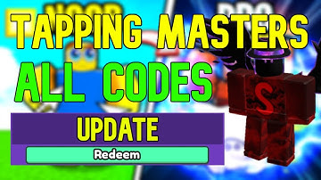 ALL Tapping Masters CODES | Roblox Tapping Masters Codes (April 2023)