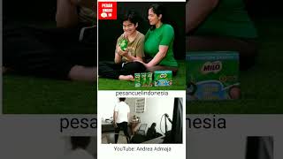 Susu milo HIJAU nya enak sekali 🗿 ku ingin tambah lagi - meme #shorts