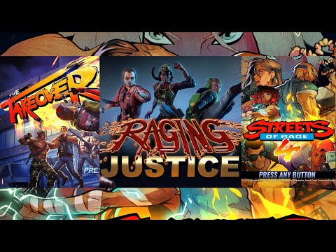 Video: Il Picchiaduro Retrò Raging Justice Uscirà Molto Presto