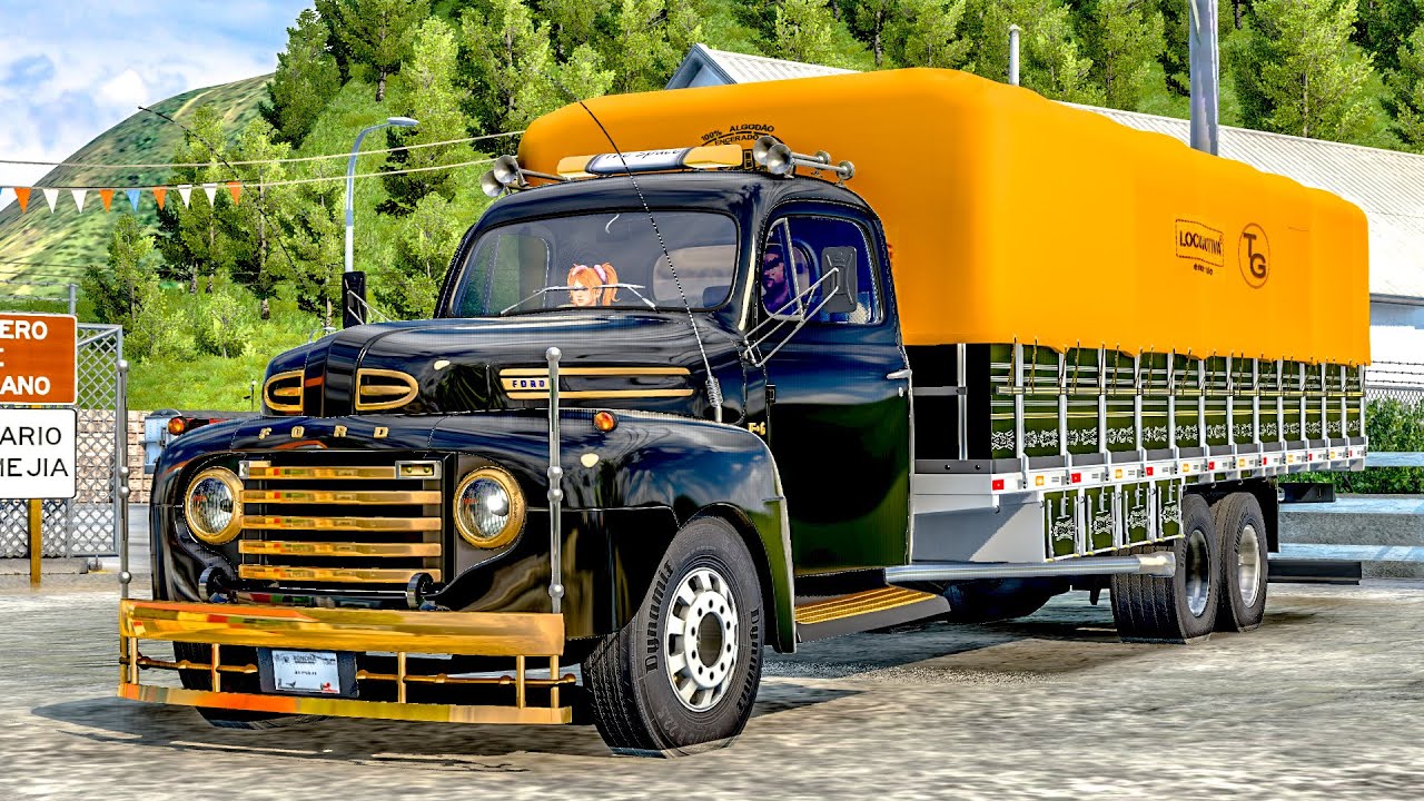FORD F6 1941 OLD TRUCK MOD (ETS2-ATS)