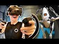 Valve Index Controllers - First Impressions (Aperture Hand Lab Gameplay)