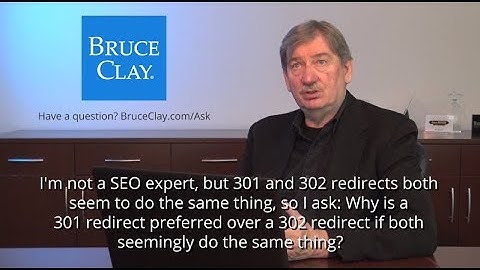 301 and 302 Redirects: What