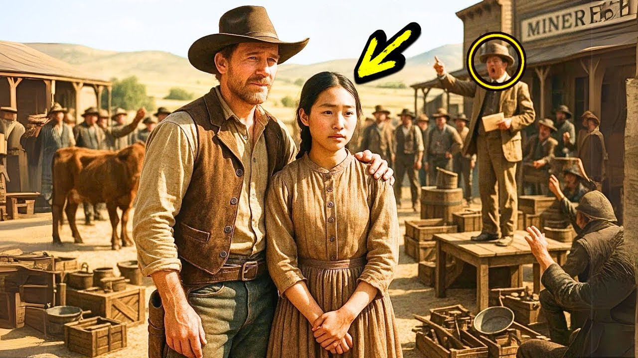 3 dolara Çinli bir kızı açık artırmada aldı ve çiftliğini ona verdi