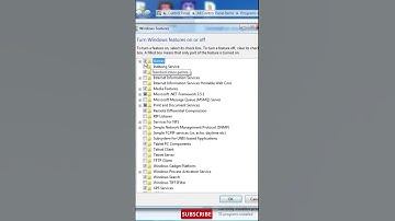 How to Enable or Disable Features in Windows 7 | Uninstall Windows Features In Windows 7