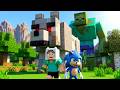 ENES VE BEBEK SONİC CANAVARLARIN İÇİNE GİZLİ GEÇİT YAPTI 😱 Minecraft