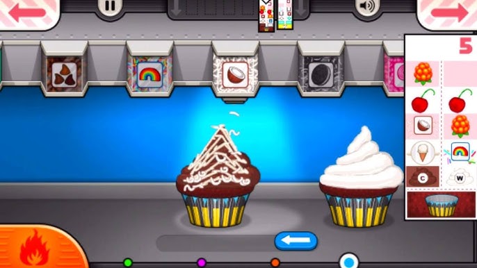 Atareita: Game Review Papa's Cupcakeria