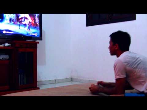 Andr jogando Mortal kombat