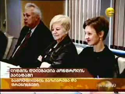 2011.11.29 ლიტვის დელეგაცია პალატაში