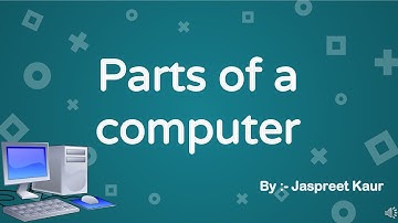 Parts of a Computer |functions of a computer | Basic parts of a Computer | Class 2